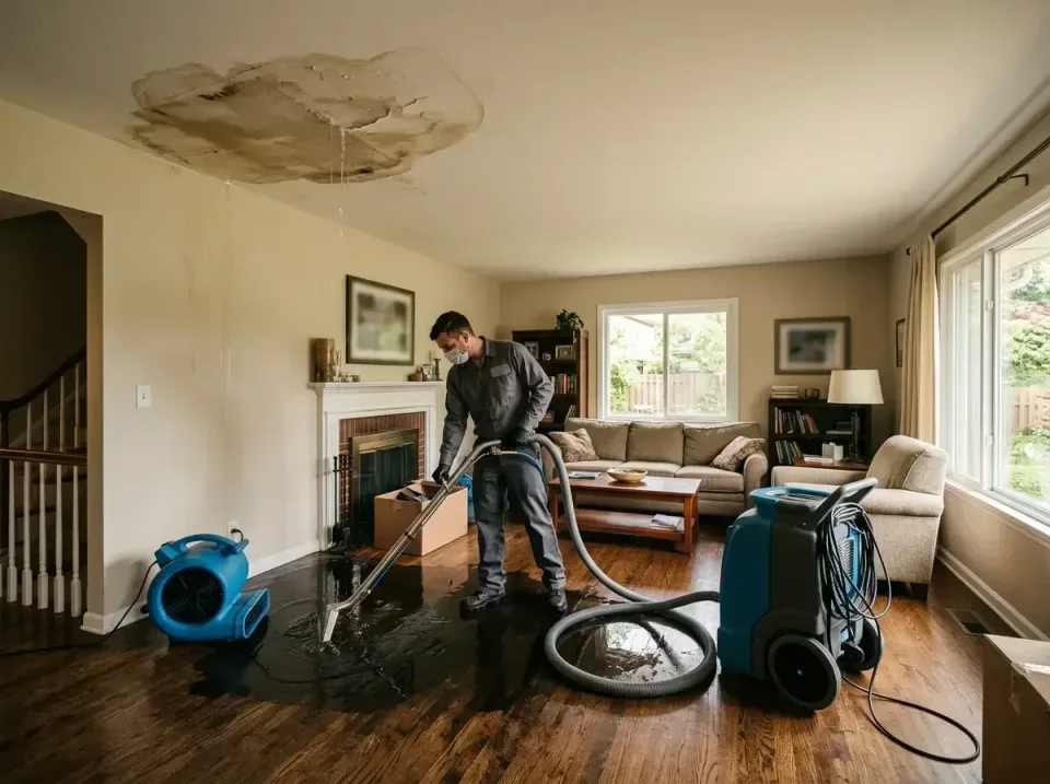 attic-pipe-burst-ceiling-drip-008 — frequently asked questions, Water Damage Restoration & Carpet Care in Gilbert, AZ